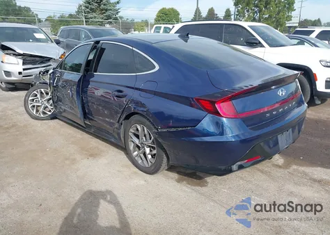 2020 Hyundai Sonata Sel from USA, damaged, VIN 5NPEL4JAXLH038127